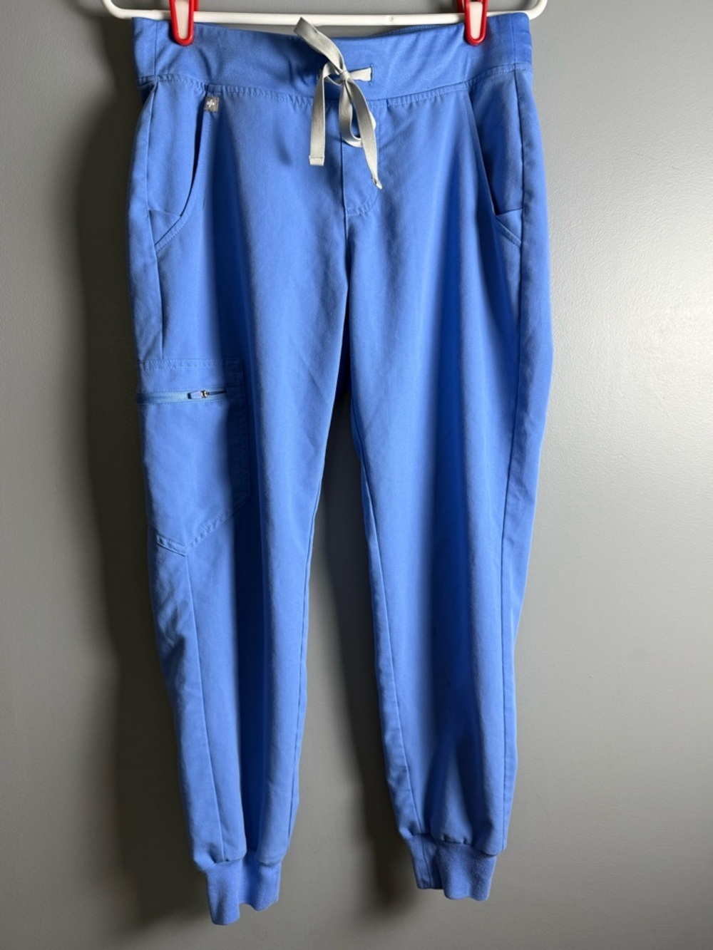 Figs Scrub Pants Zamora Joggers Women's S Medical Nursing W18SW2005P Blue